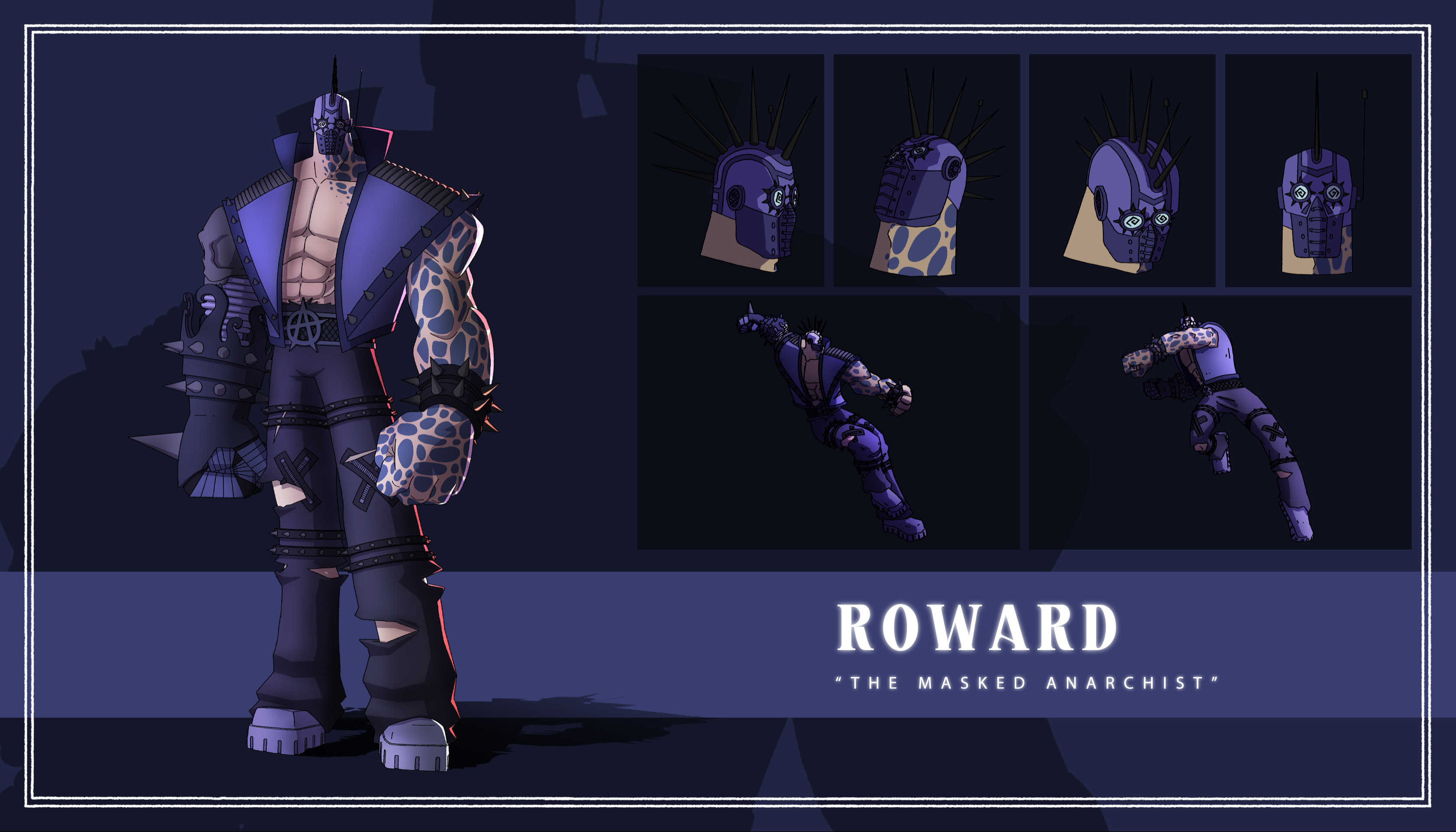 Roward — The Masked Anarchist