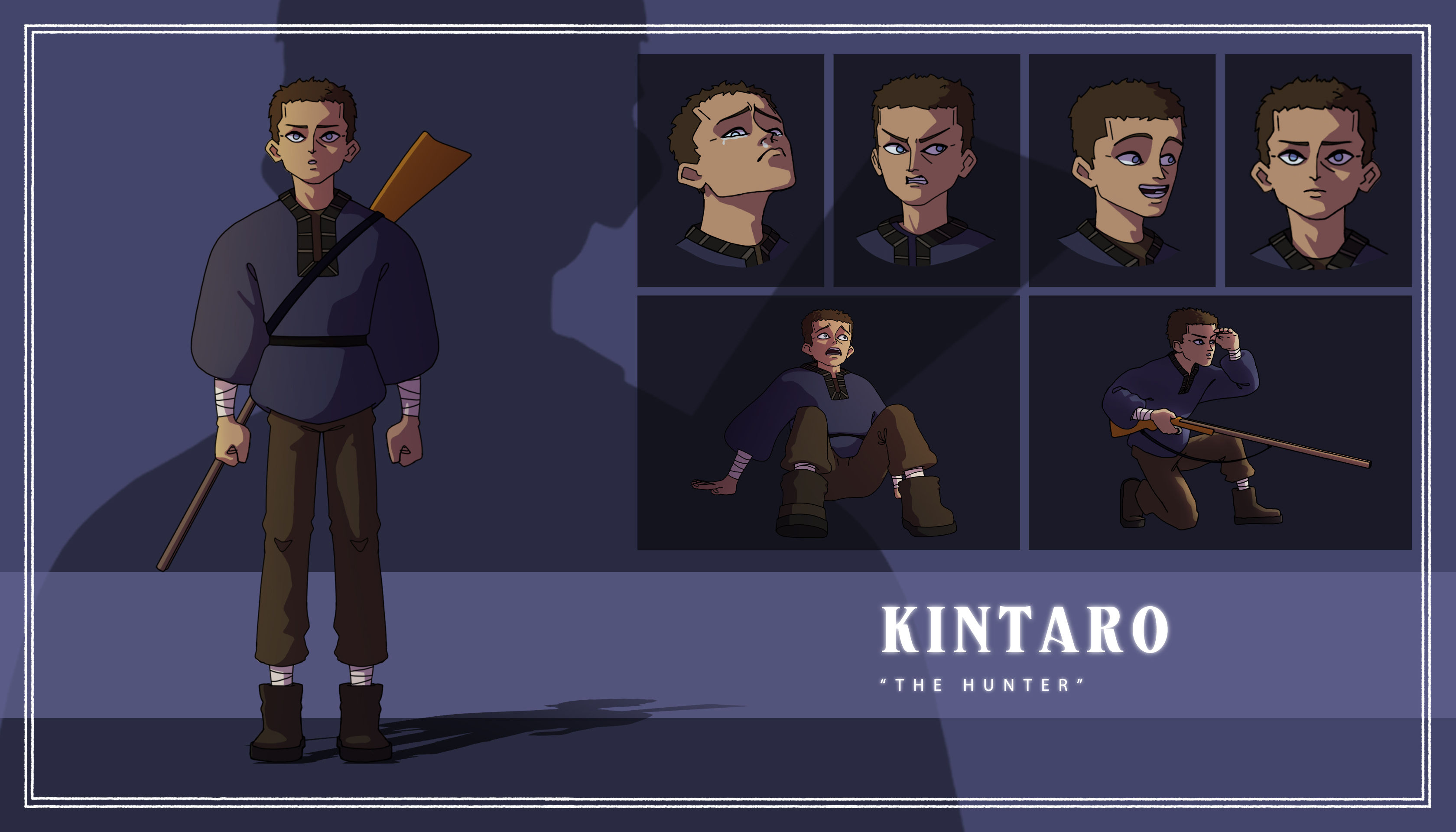 Kintaro — Model sheet